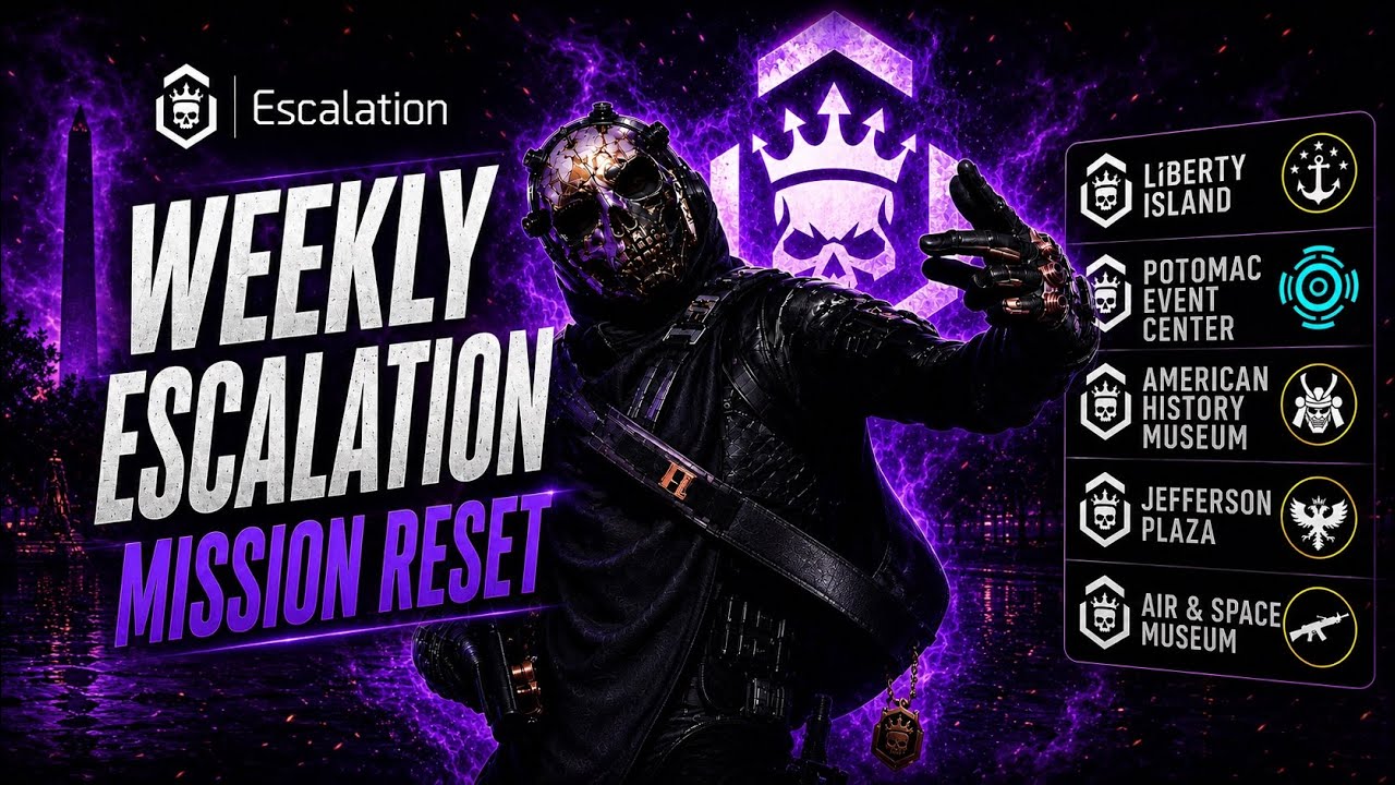 🚨 The Division 2 Weekly Escalation Reset (June 2026) | All Missions Listed 🚨 #division2 