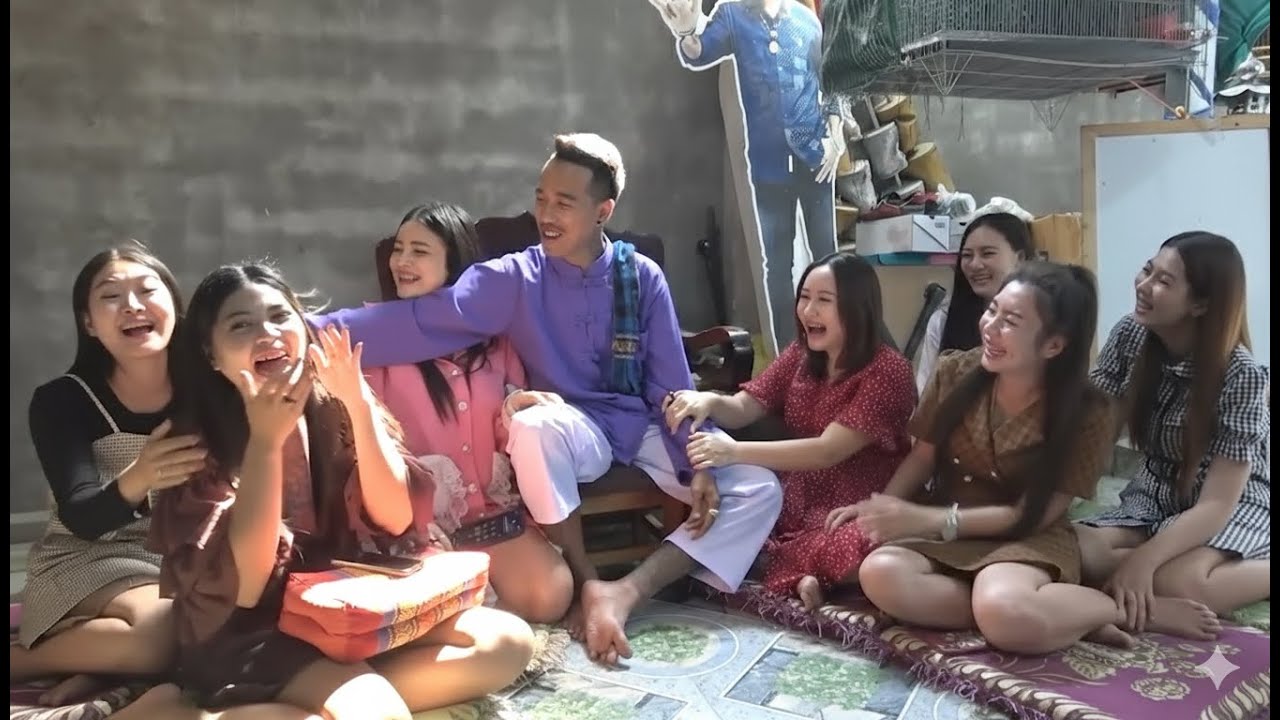 Meet The Thai Man Living With His SEVEN Wives