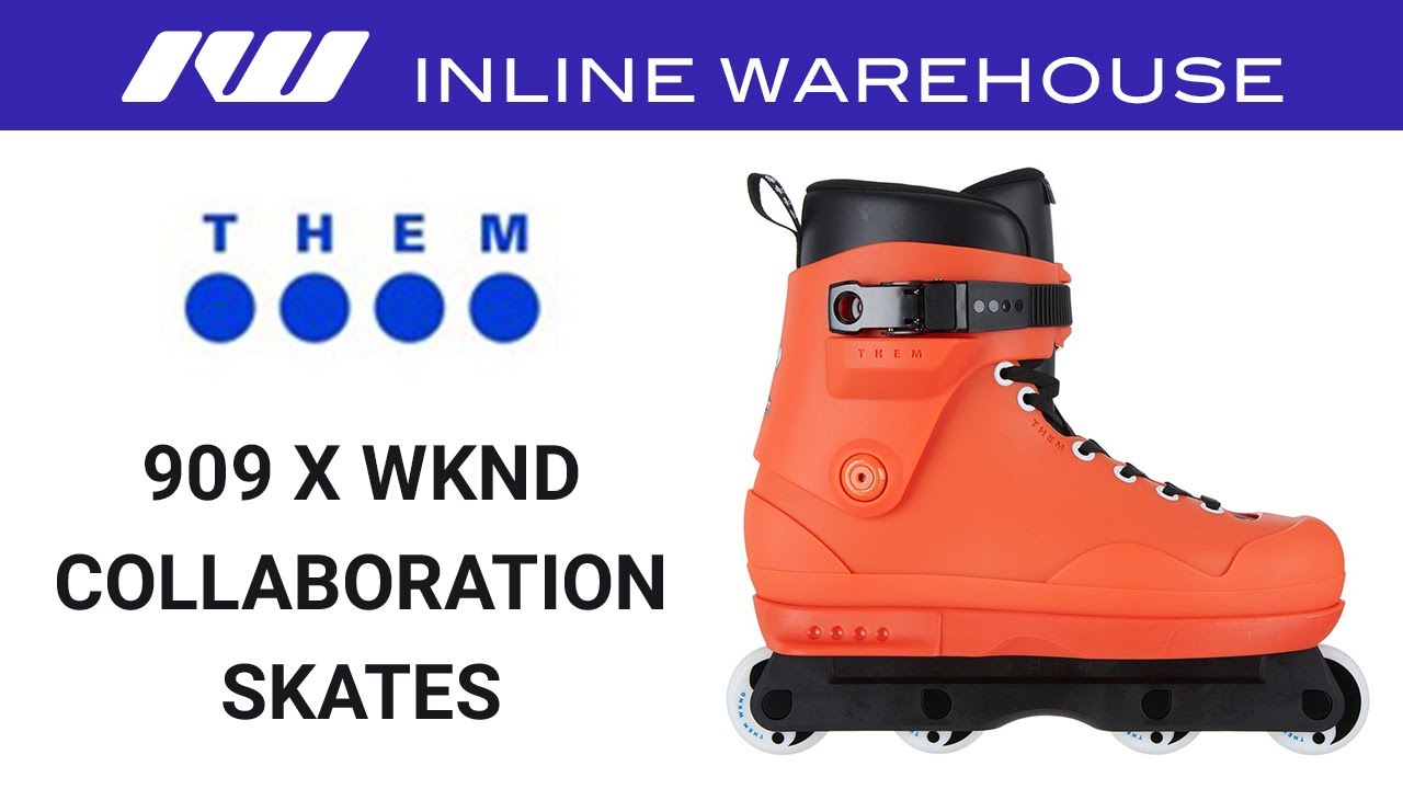 Them 909 x WKND Collaboration Skate Review