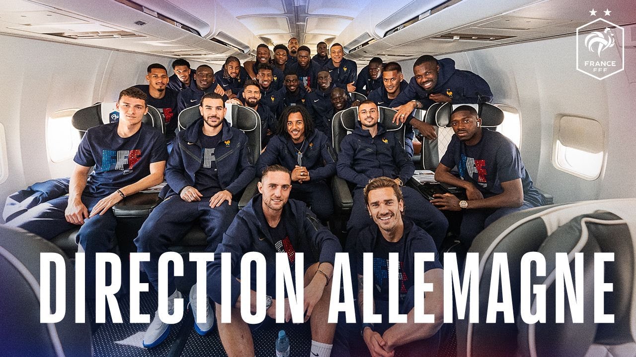 Euro 2024 : les Bleus sont en Allemagne