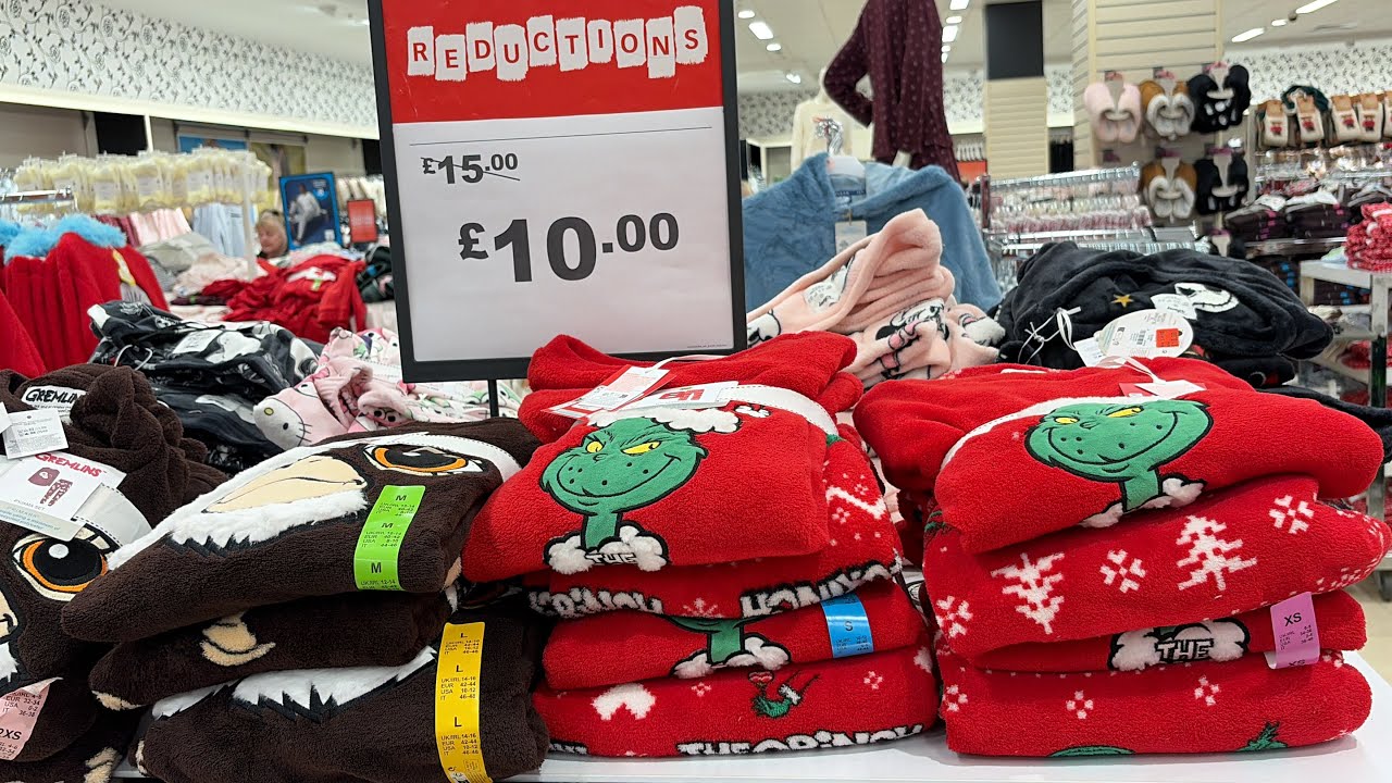 PRIMARK PYJAMA BLACK FRIDAY + РАСПРОДАЖА ЖЕНСКОЙ ОДЕЖДЫ 