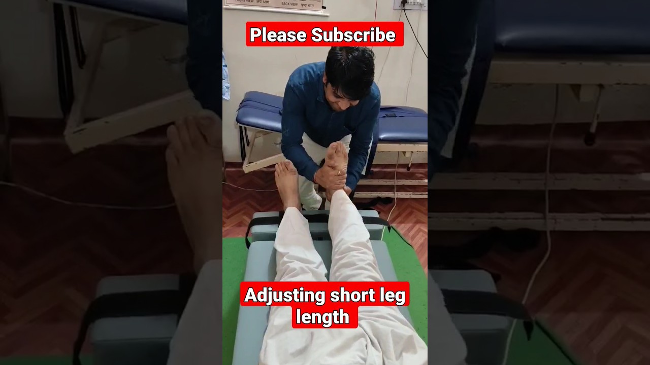 Adjustment for short leg length #shorts #shortvideo #health