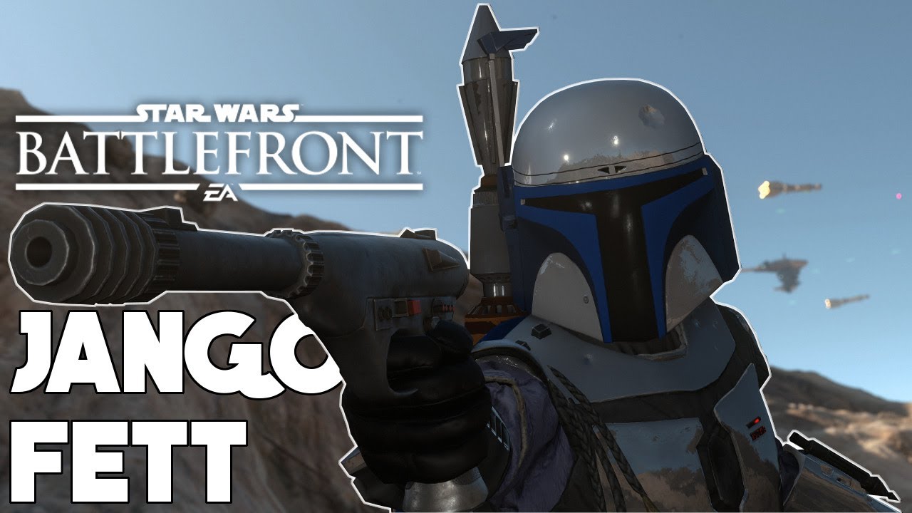 Battlefront - Best Jango Fett MOD (New Skin, Weapon, Icon)