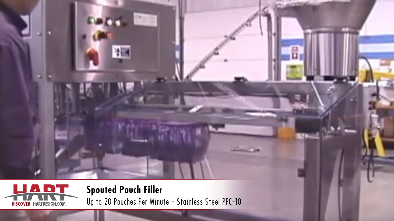 Spouted Pouch Filler | Food Packaging | HART Design & Manufacturing