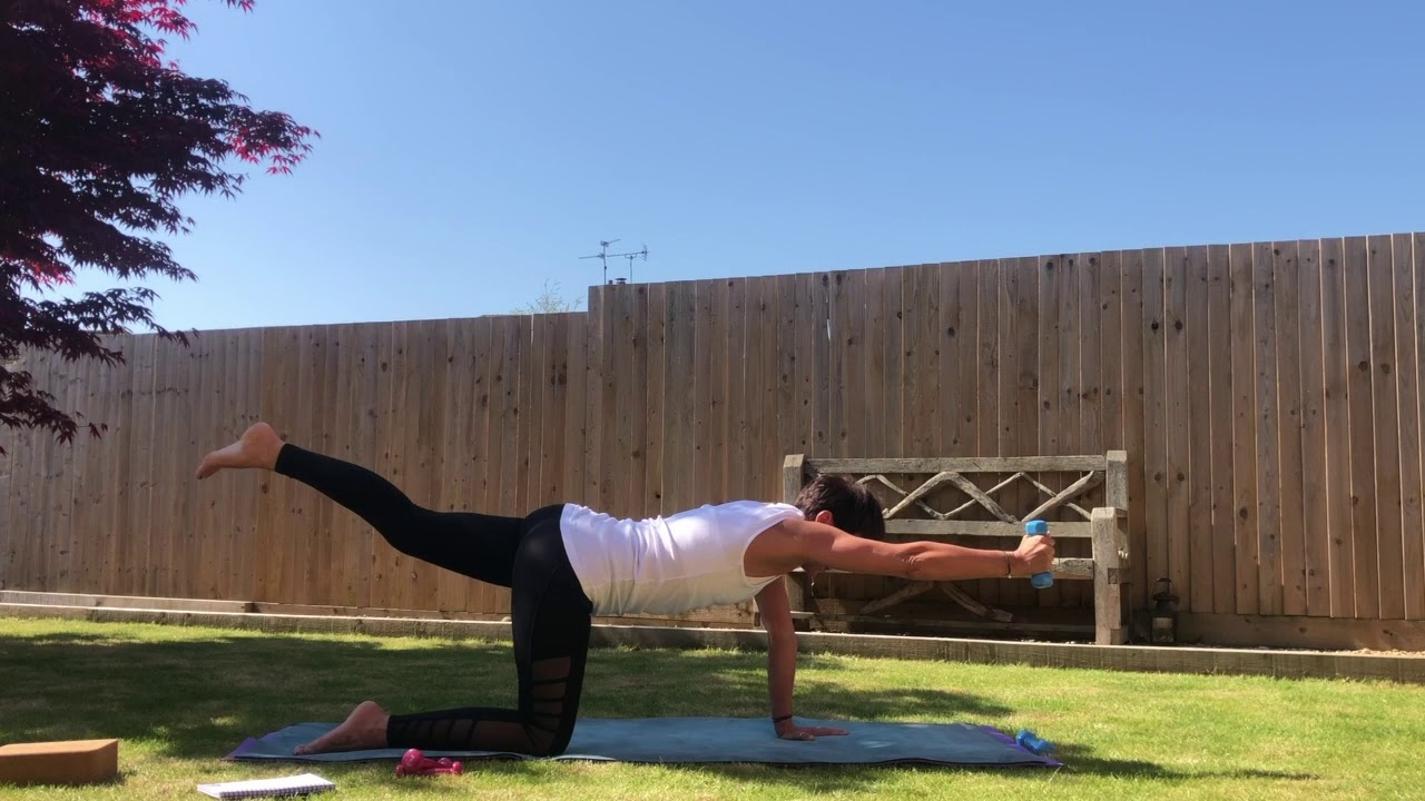 60 MINUTE YOGA WITH WEIGHTS FOR STRENGTH CLASS