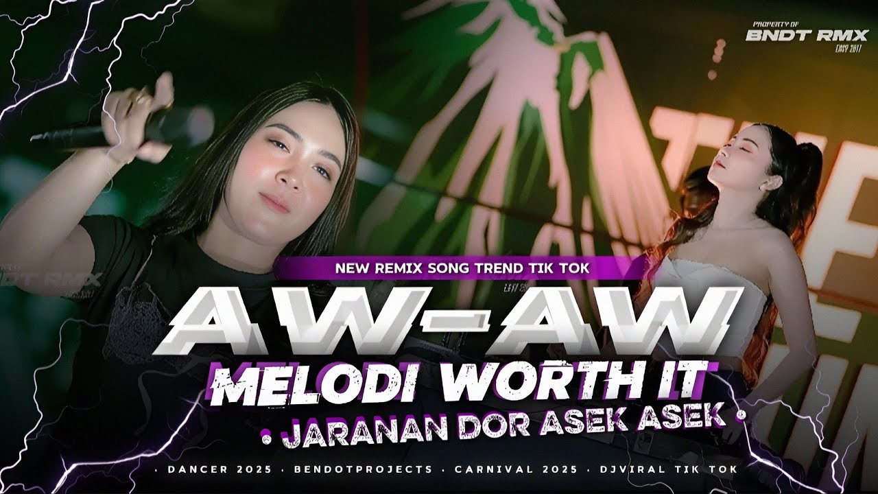 DJ AW-AW PARTY SEK ASEK STYLE - YALLAH HABIBI X MELODI WORTH IT JARANAN DOR GAYENG🐴‼️