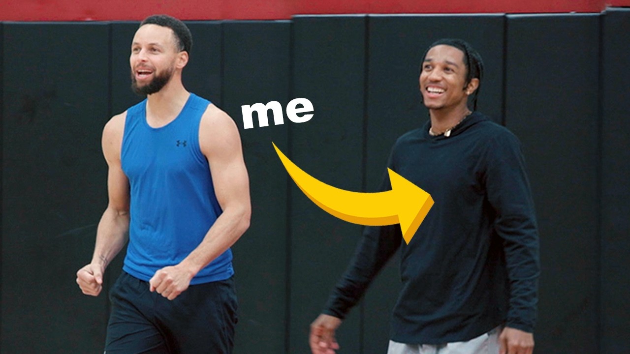 pov: hanging out with Stephen Curry