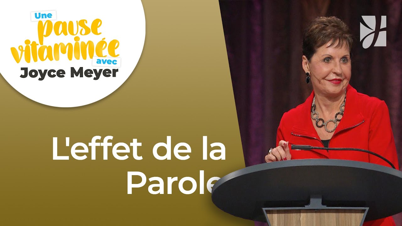 Pause vitaminée avec Joyce - La clé pour transformer votre vie - Maîtriser mes pensées