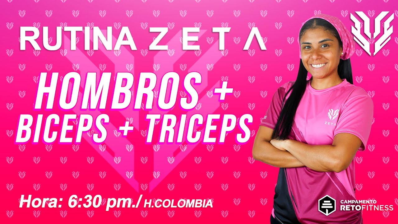Rutina de 🔥 HOMBRO + BÍCEPS + TRÍCEPS en casa 🏠 (principiantes) ✅ / Casa Zeta