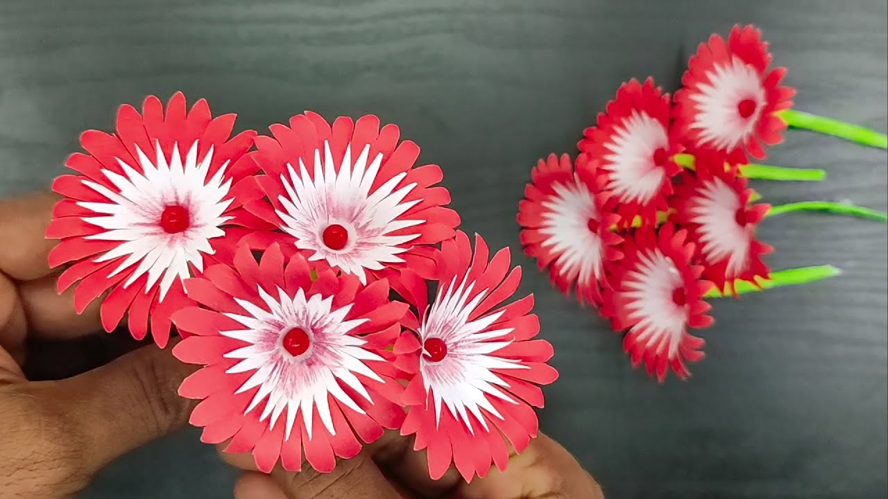 Make REALISTIC FLOWERS with Paper DIY Secrets Revealed