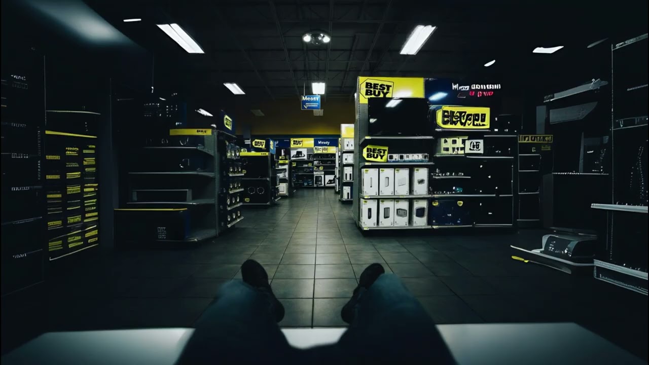Sleeping In Best Buy