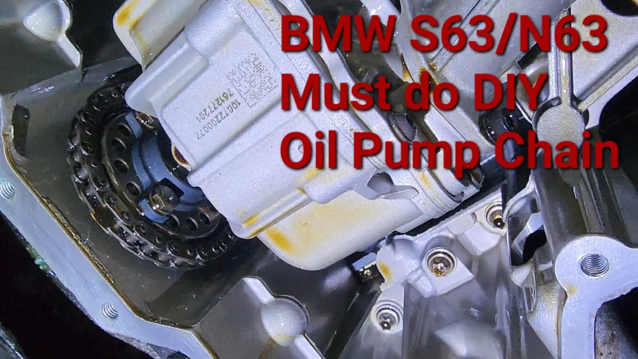 BMW S63/N63 Must do DIY - Oil Pump Chain | 4K