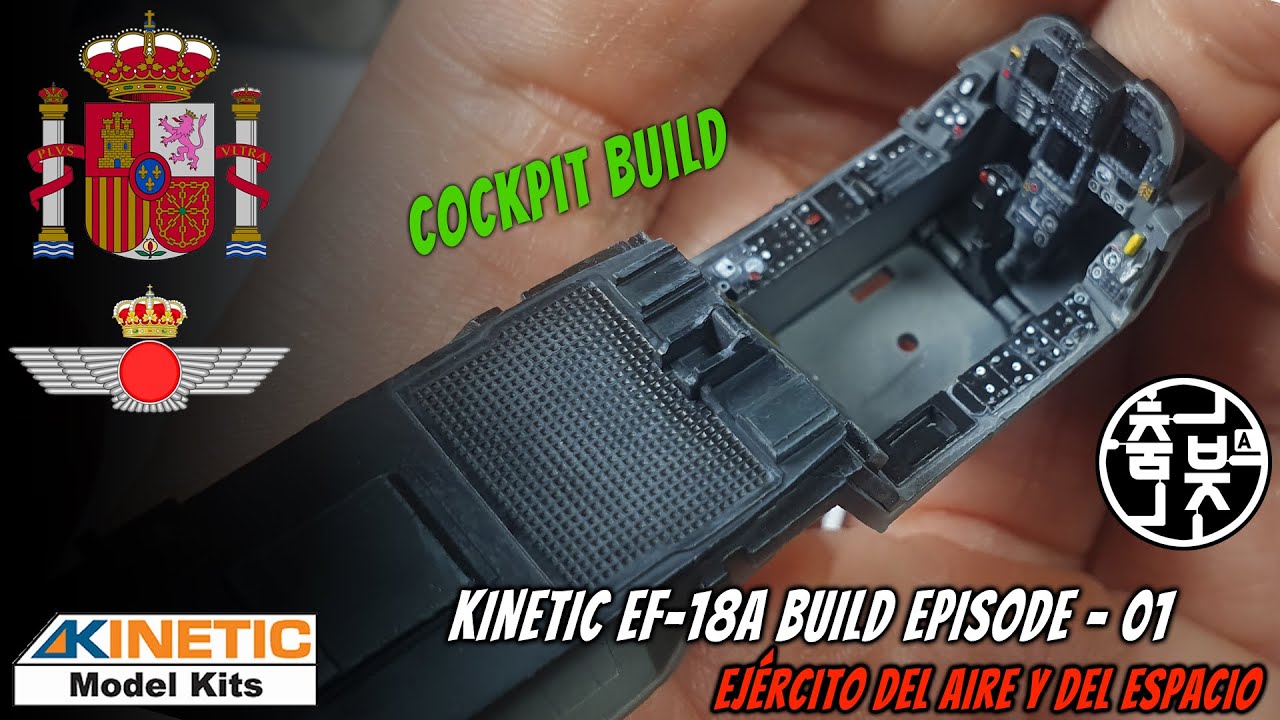 1/48 KINETIC MODEL EF-18A Spanish Airforce episode.01