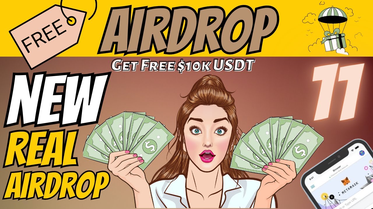 Top 11 Real Crypto Airdrops for FREE Crypto in 2023 | Telegram Airdrops | New Airdrop