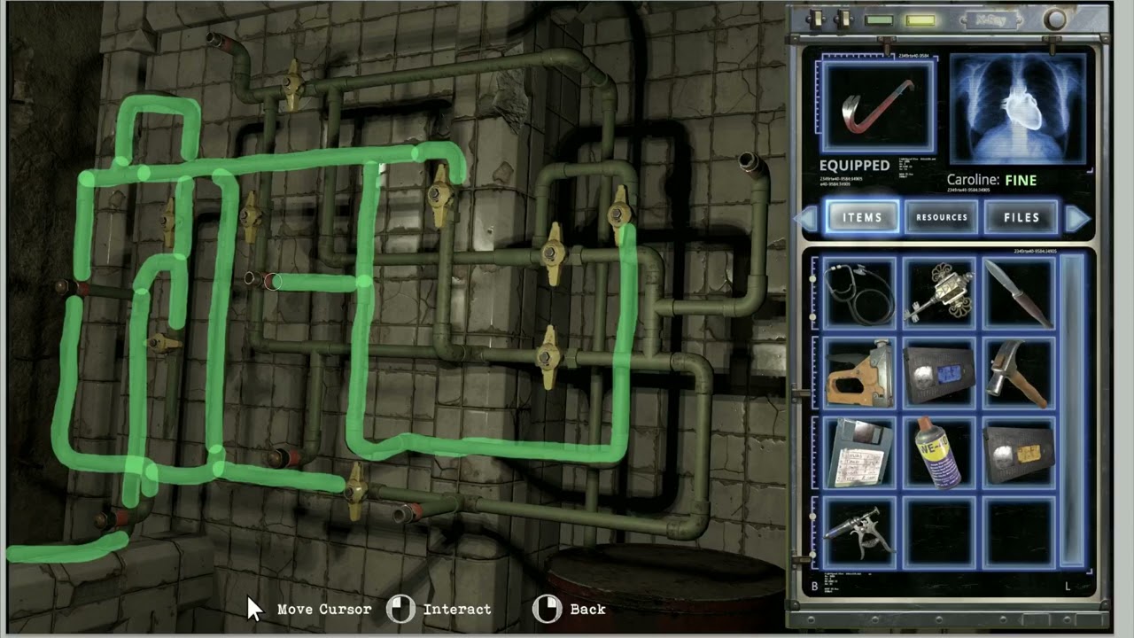 (Tormented Souls) Showing work on the Gas Pump/Canister puzzle solution