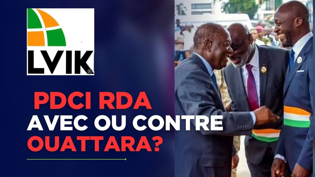 🚨DIRECT: PDCI RDA: AVEC OU CONTRE OUATTARA ?