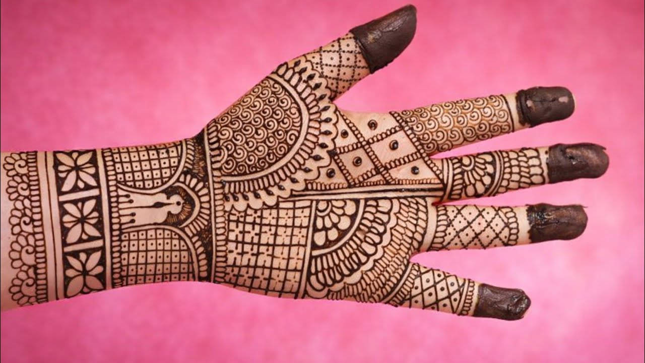 Easy quick Mehndi Designs For Back Hand ll Easy Arabic Mehndi Design For Front Handll stylish Mehndi