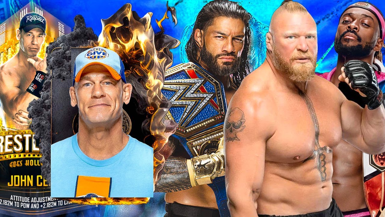 Team Brock Lesnar Vs Team John Cena WWE 2K23 Gameplay #4
