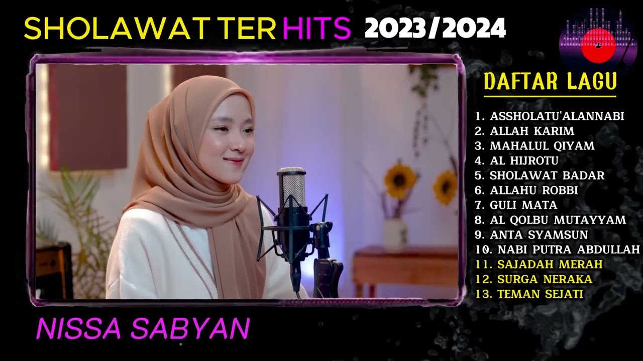 Sholawat Ter Update Nissa Sabyan   Kumpulan lagu Terbaik 2023 2024   SHOLAWAT HITS 1080p, h264, yout