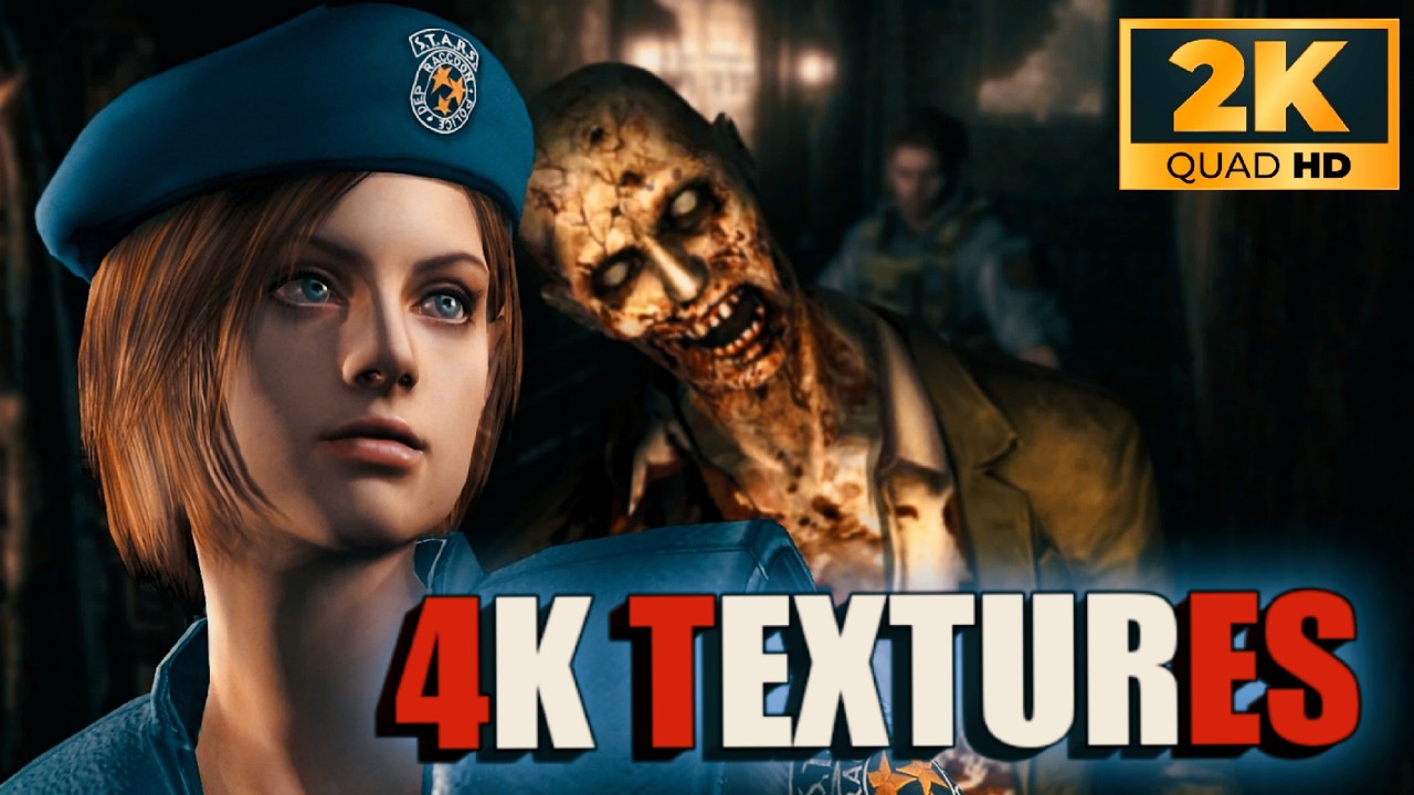 ☣️ RESIDENT EVIL HD REMASTER 💀 4K TEXTURES 💀 ПОЛНОСТЬЮ НА РУССКОМ ☣️