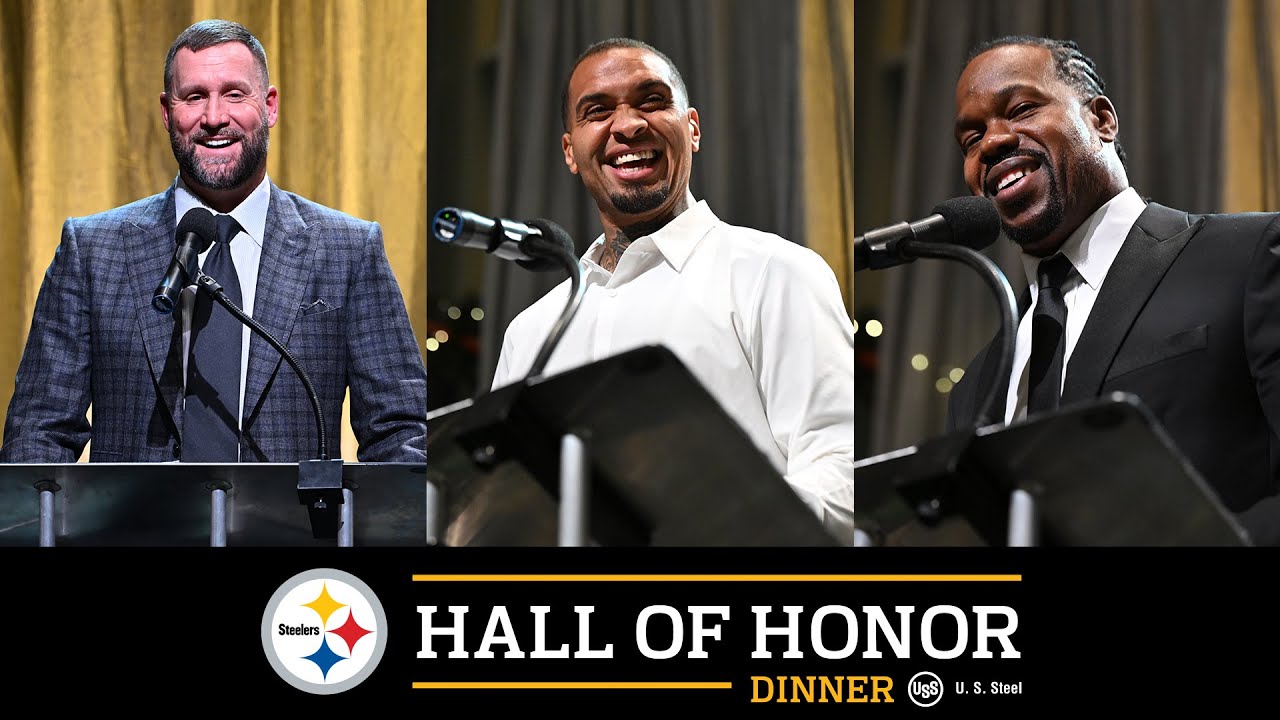 Roethlisberger, Pouncey, Porter Inducted into Steelers Hall of Honor | Pittsburgh Steelers