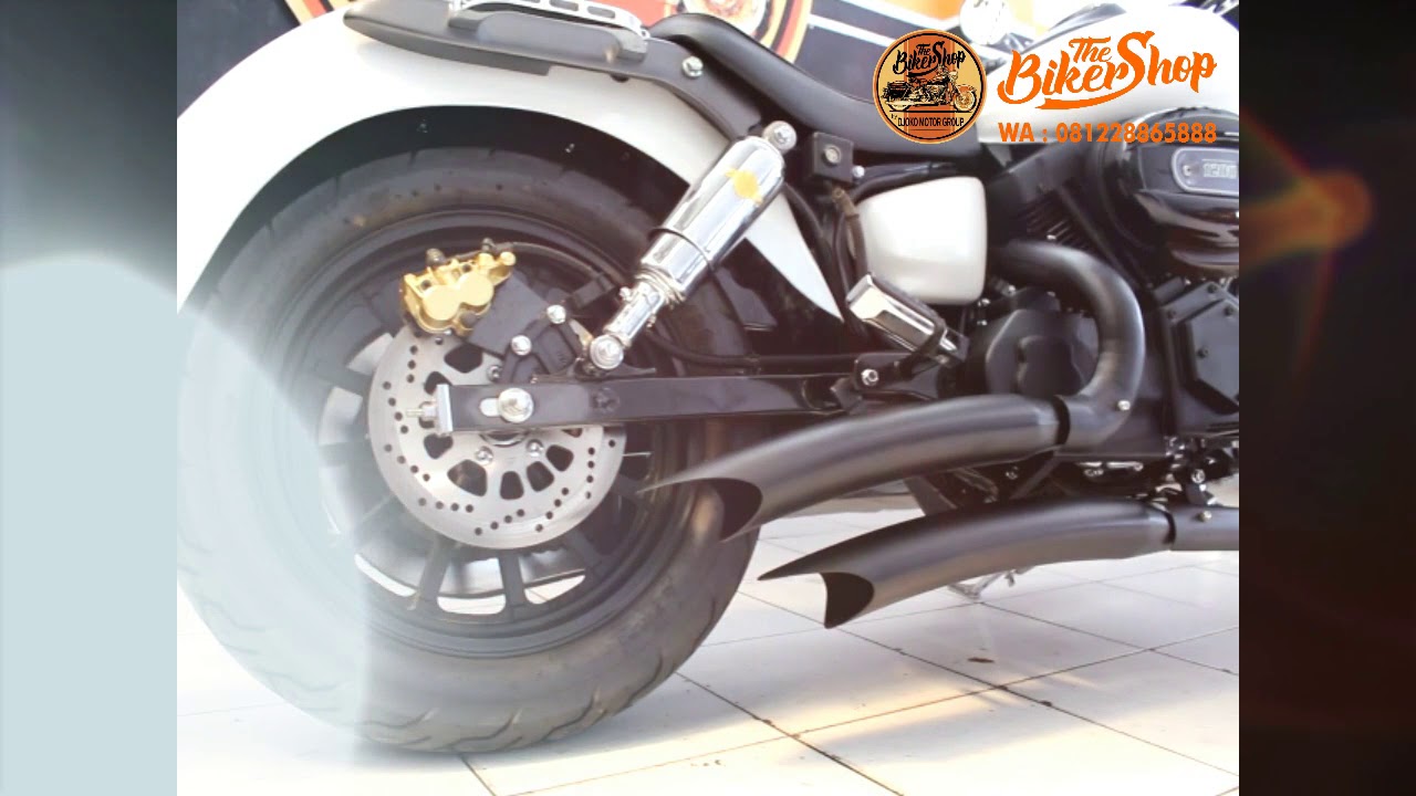 'WHITE BOLD' Custom Ruby by The Bikershop Purwokerto