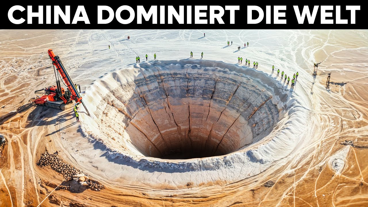 China Gr&auml;bt Das Gr&ouml;&szlig;te Loch Der Welt Und Versetzt Die USA In Angst!