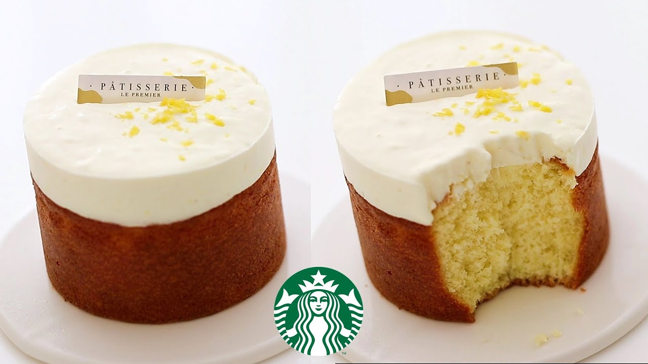 Лимонный торт Starbucks/Этот летний торт.