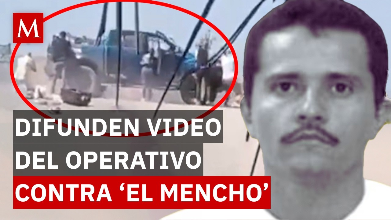 Publican video del enfrentamiento entre 'El Mencho' y fuerzas federales en Jalisco