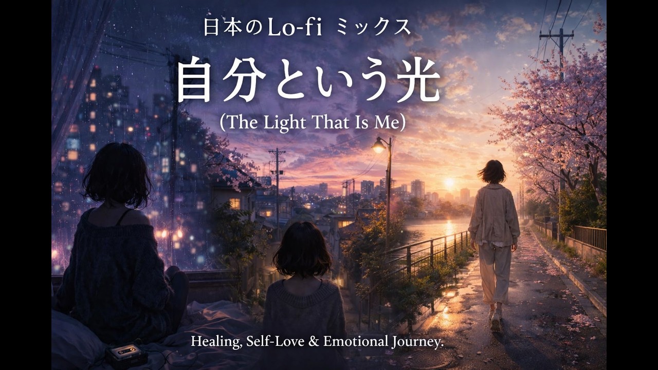 Japanese Ambient Lo-fi Mix &mdash; 自分という光 (The Light That Is Me) 🌸 Healing, Self-Love & Emotional Journey