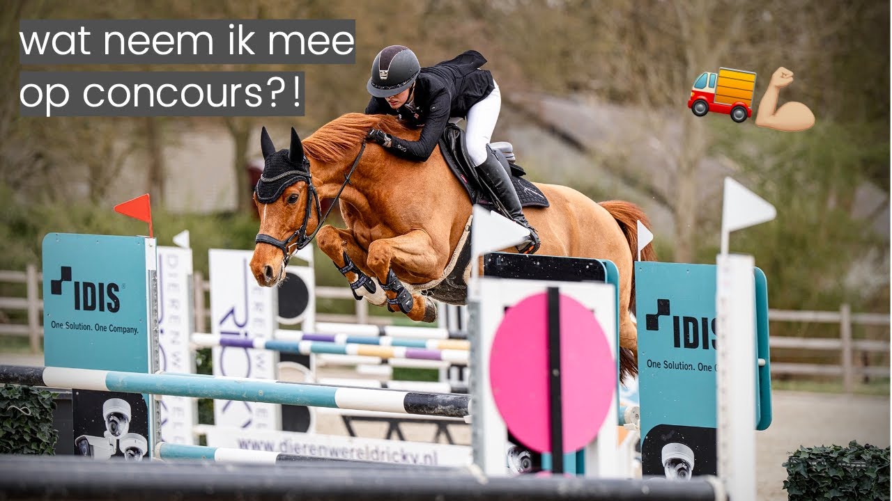 PACK with me & Julius BOKT op SPRINGWEDSTRIJD! || Kim Dior