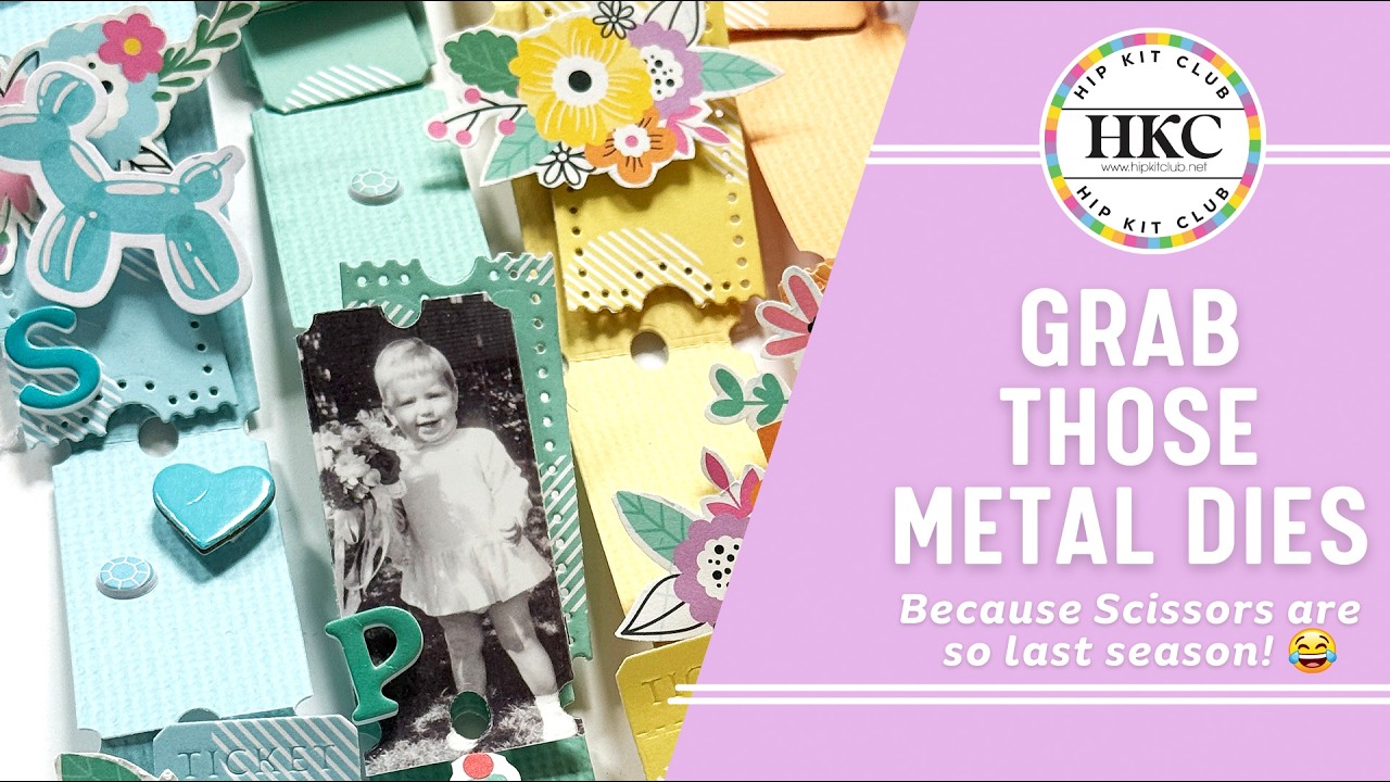 LAYOUT WITH TICKET BACKGROUND - ANKE KRAMER - JANUARY 2026 HIP KITS