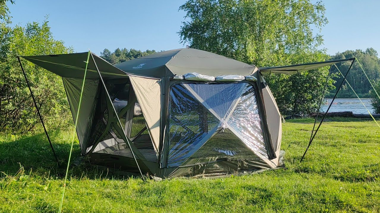 Обзор на Универсальную Палатка- Шатёр 3 сезона. Universal-Tent от RUSTRAIL