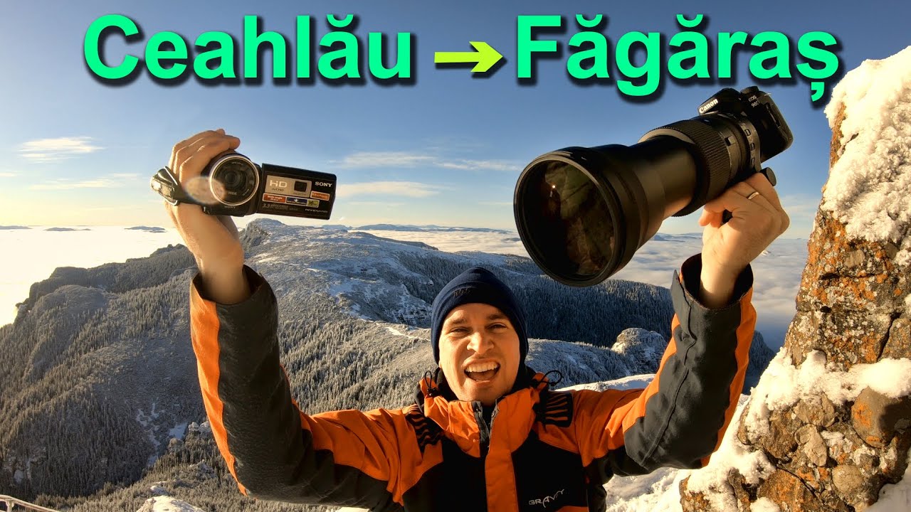 Cum se vad Muntii Fagarasi din Ceahlau? si Bucegi, Ciucas, etc...