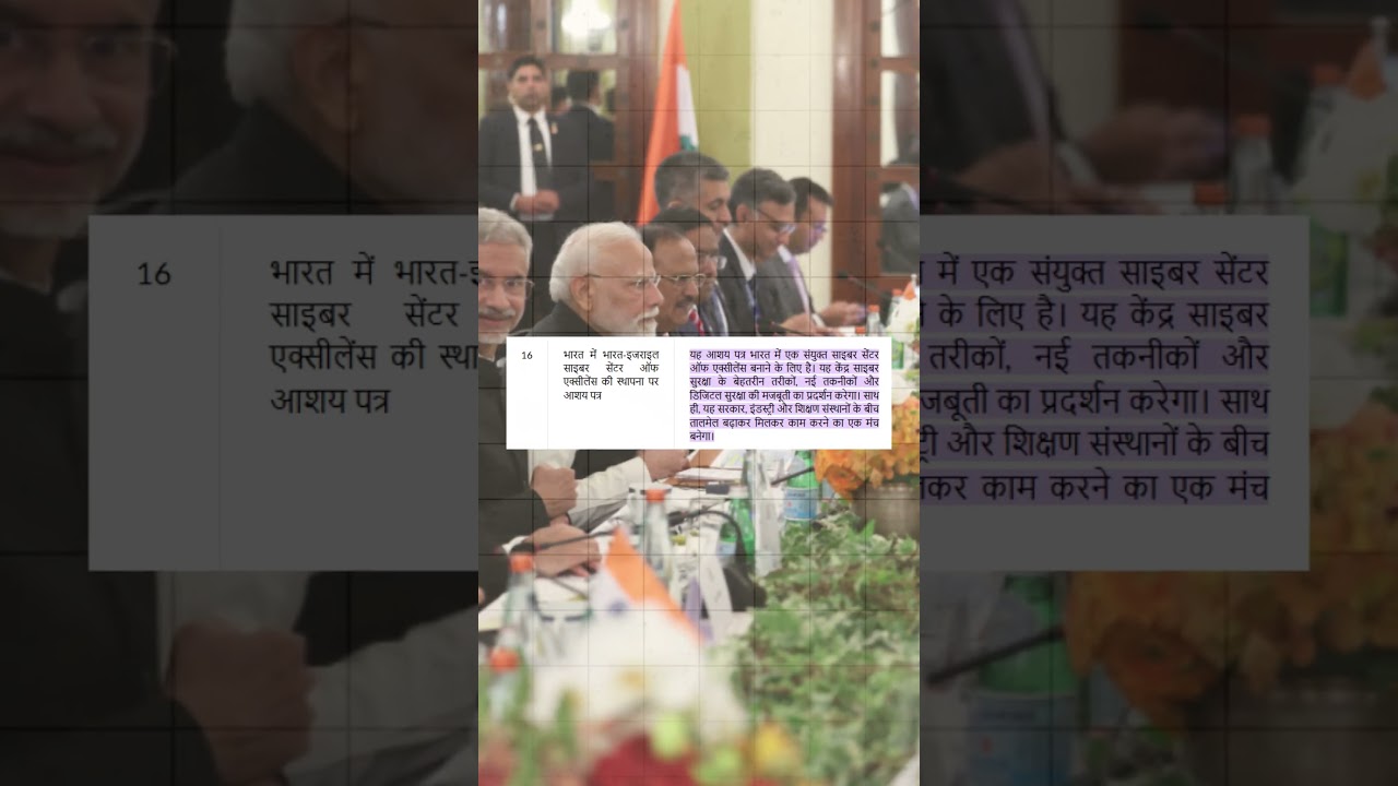 India-Israel Partnership Just Leveled Up : Cyber, UPI, AI, IMEC + More