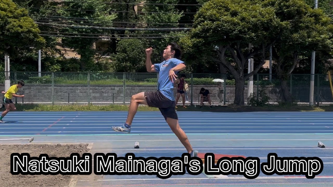 舞永 夏稀　走り幅跳び跳躍練習　#陸上競技 #走り幅跳び #スポーツ #アスリート #世界陸上 #オリンピック 6/28/2025