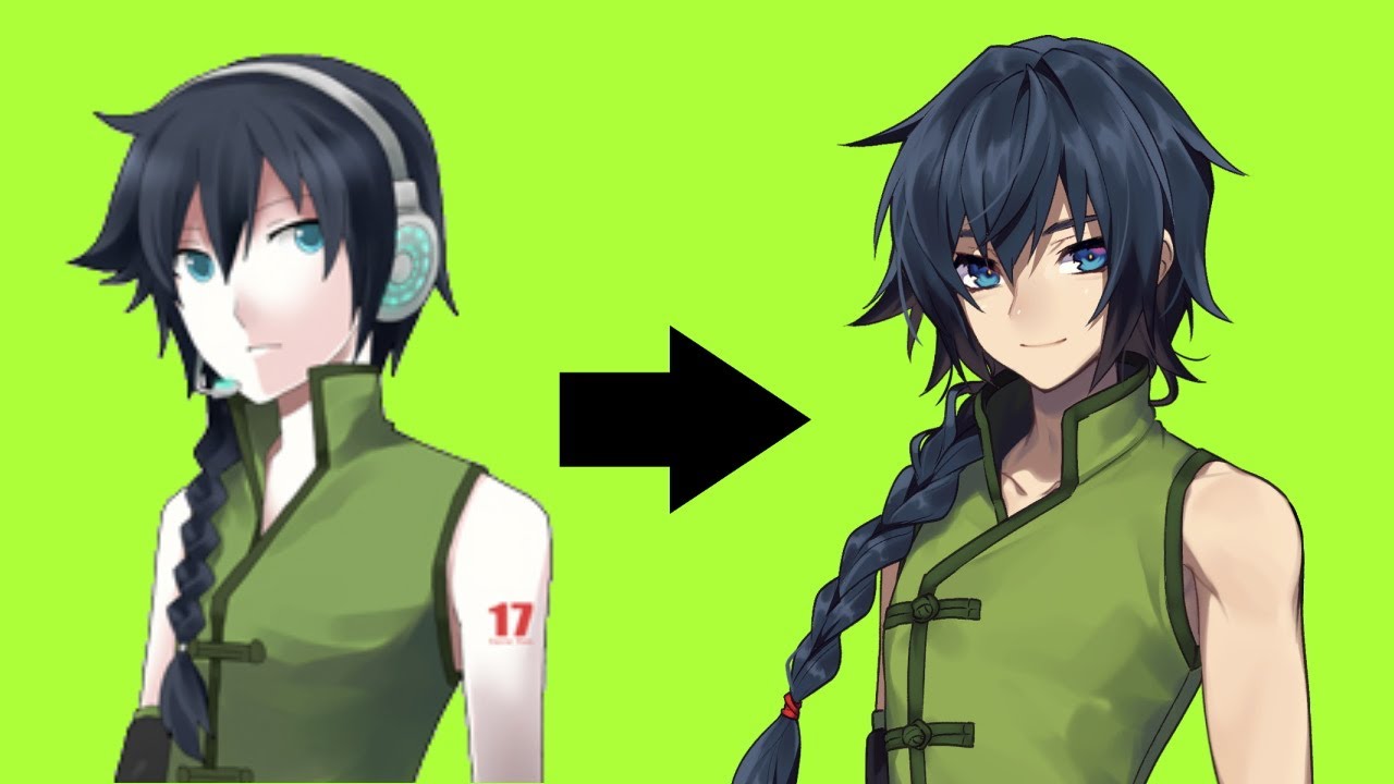 UTAU over the years : Ron Keine/京音ロン (2010 → 2020) 【#01】