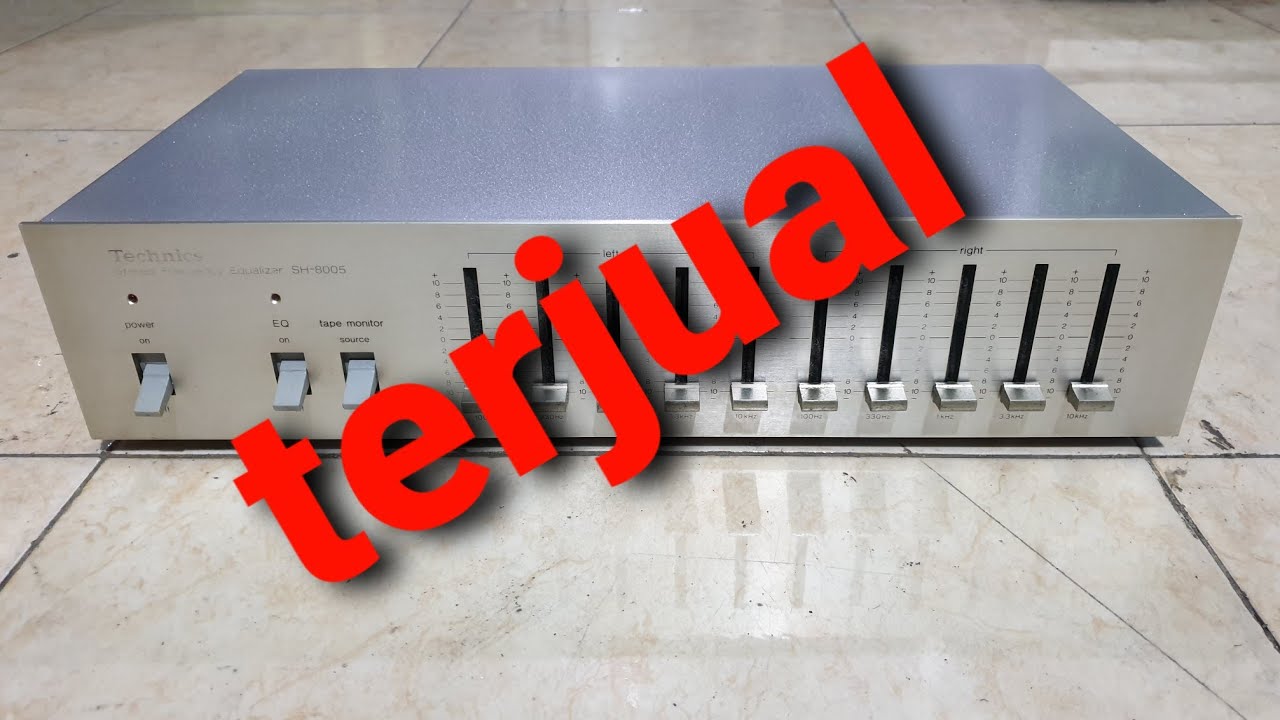 Tes equalizer technics sh-8005 vs power sherwood ad210b