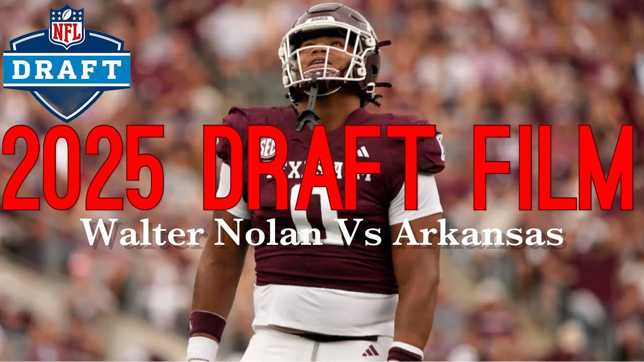 2025 Draft Film: Walter Nolen Vs Arkansas