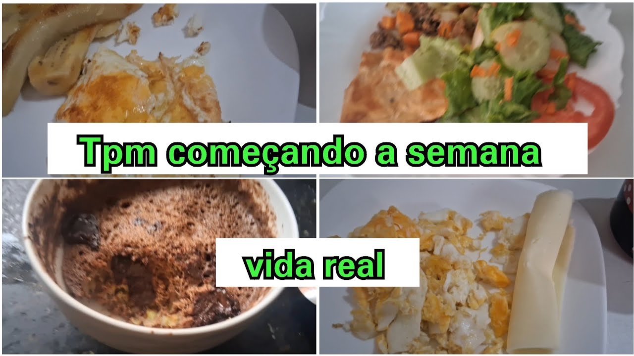 Começo de semana  difícil/Feirinha da semana/TPM!