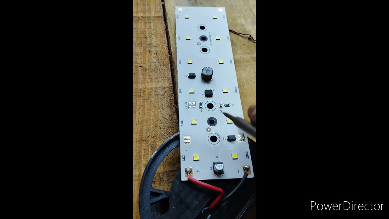Aprendiendo a reparar luz led #viral#