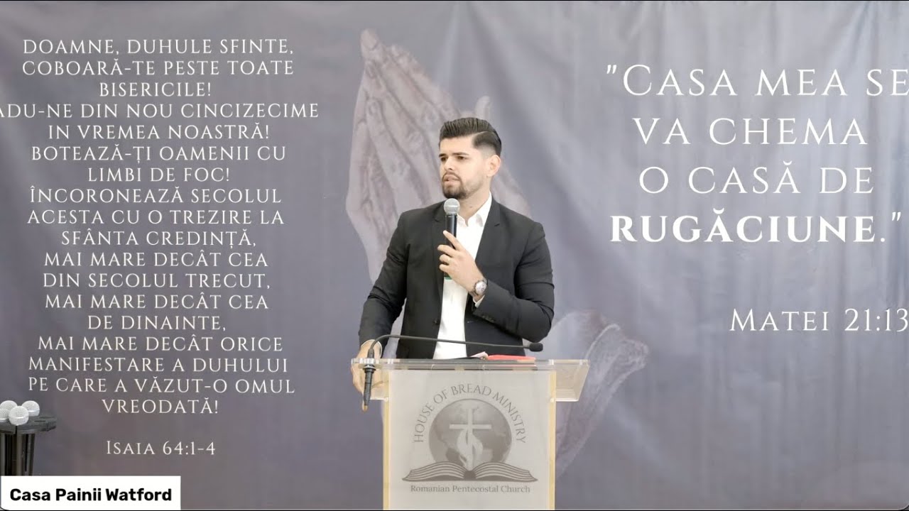 Daniel Tofan - Traind cum a trait Isus - 22.10.2023