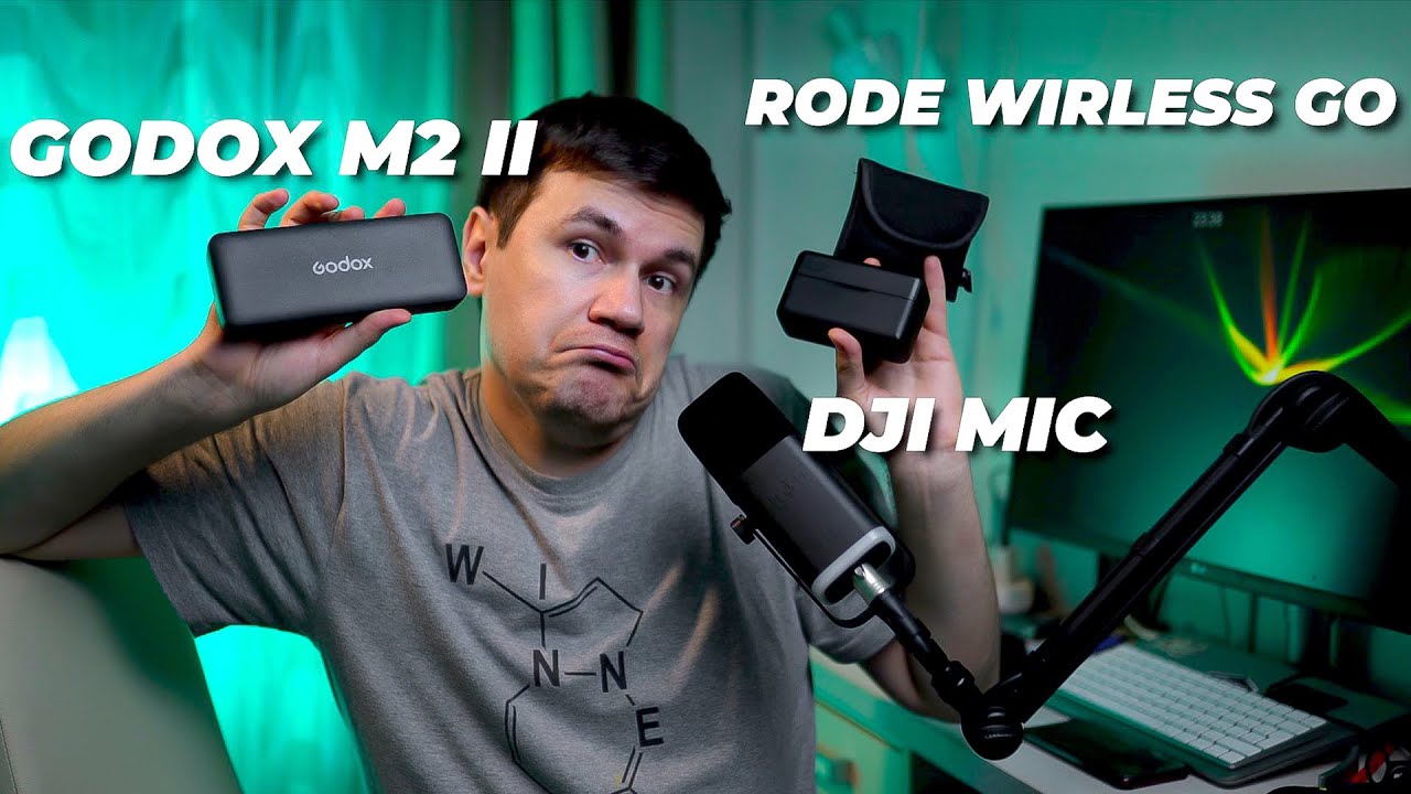 Godox MoveLink II M2 vs DJI MIC vs RODE Wireless GO