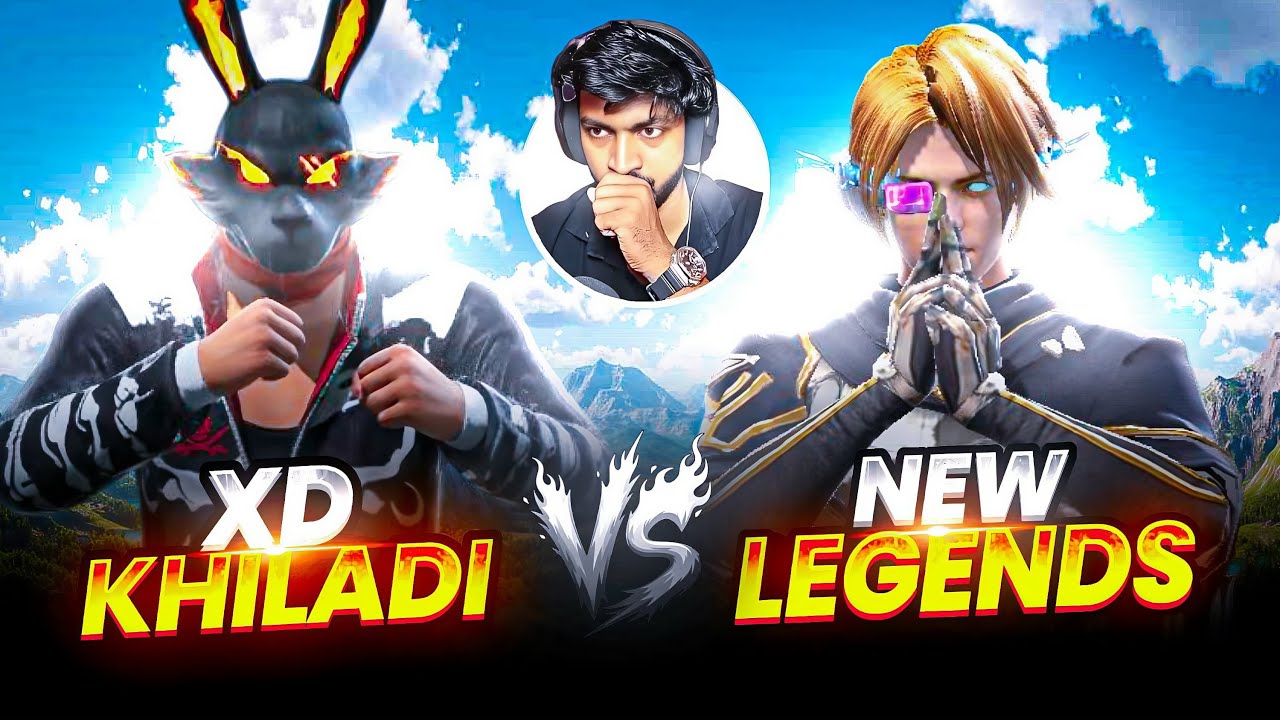 XD KHILADI VS NEW Legend💀Who is the best￼@akshya1122 @NonstopGaming_ 