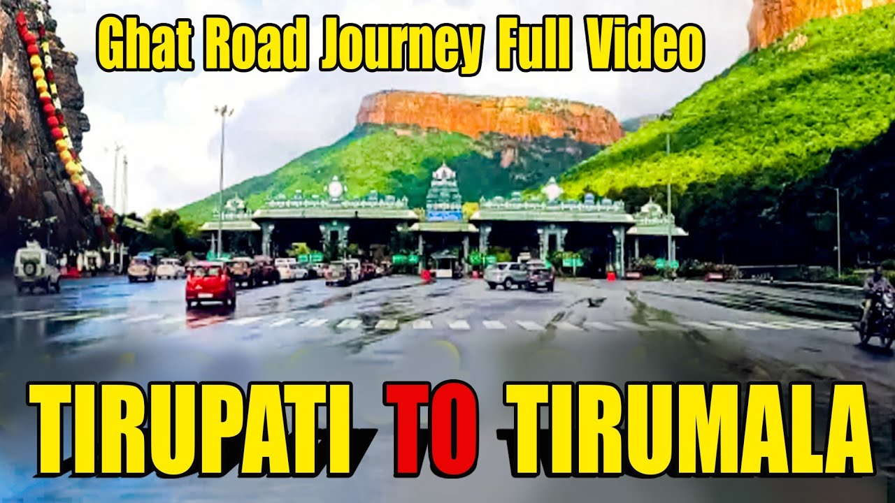 Tirupati To Tirumala | Ghat Road Journey Full Video | Bike Ride | Indian Traveller Telugu #tirumala