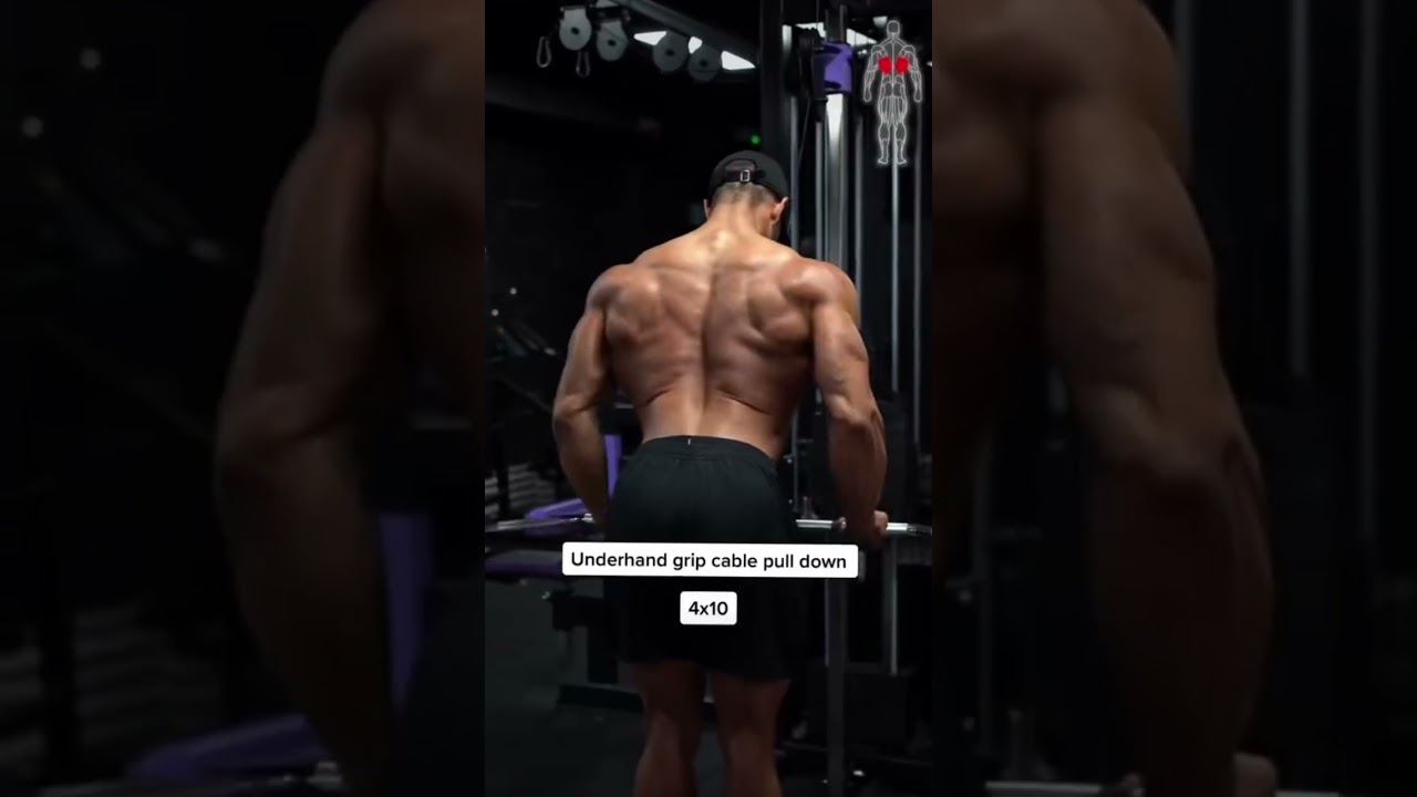 Melhores exerc&iacute;cios para as Costas #treino #motivacaobodybuilding #dorsais