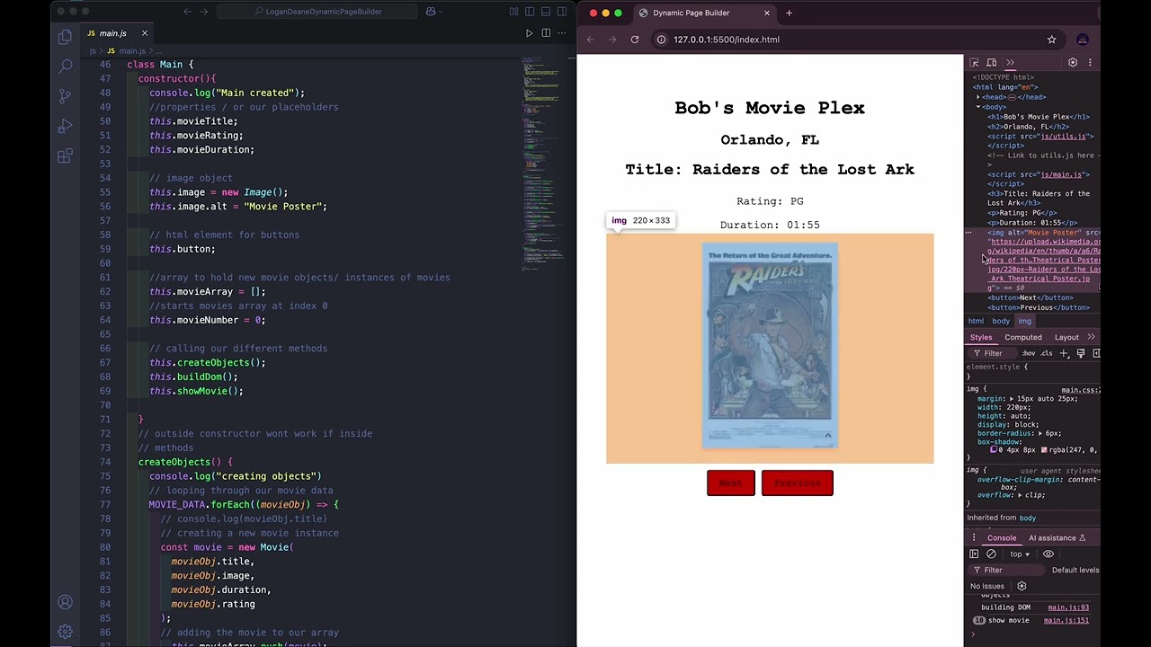 Dynamic Page Builder