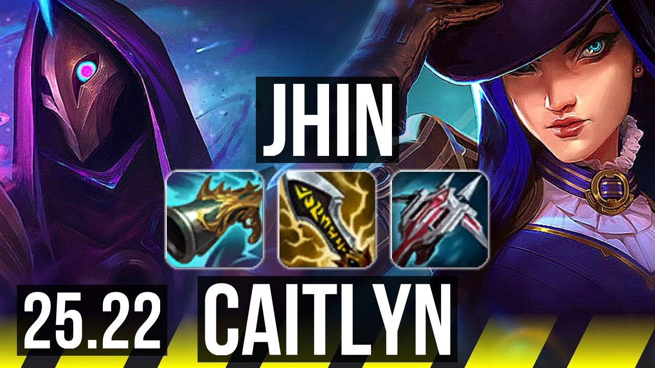 JHIN & Pyke vs CAITLYN & Rakan (ADC) | 18/1/14, Legendary | EUW Challenger | 25.22