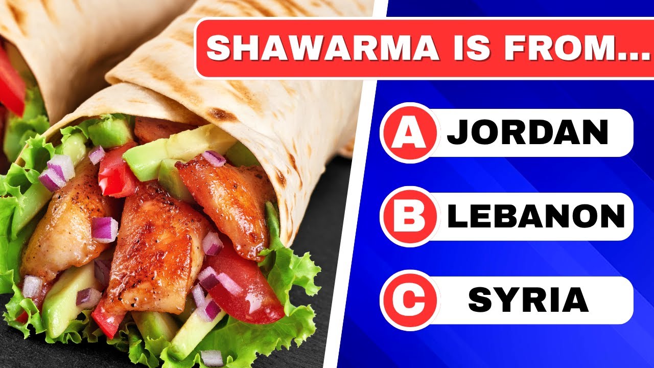 Guess the Country by Food!