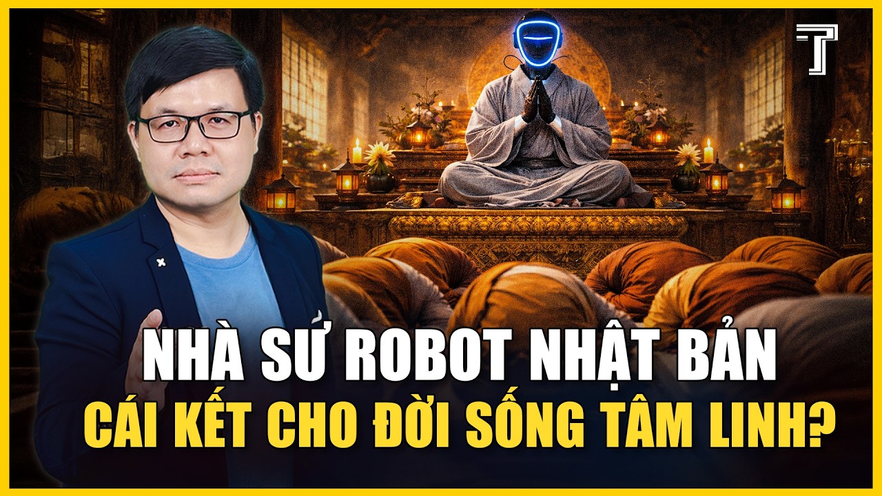 KHI ROBOT KHOÁC ÁO CÀ SA, VÌ SAO NHÀ SƯ 